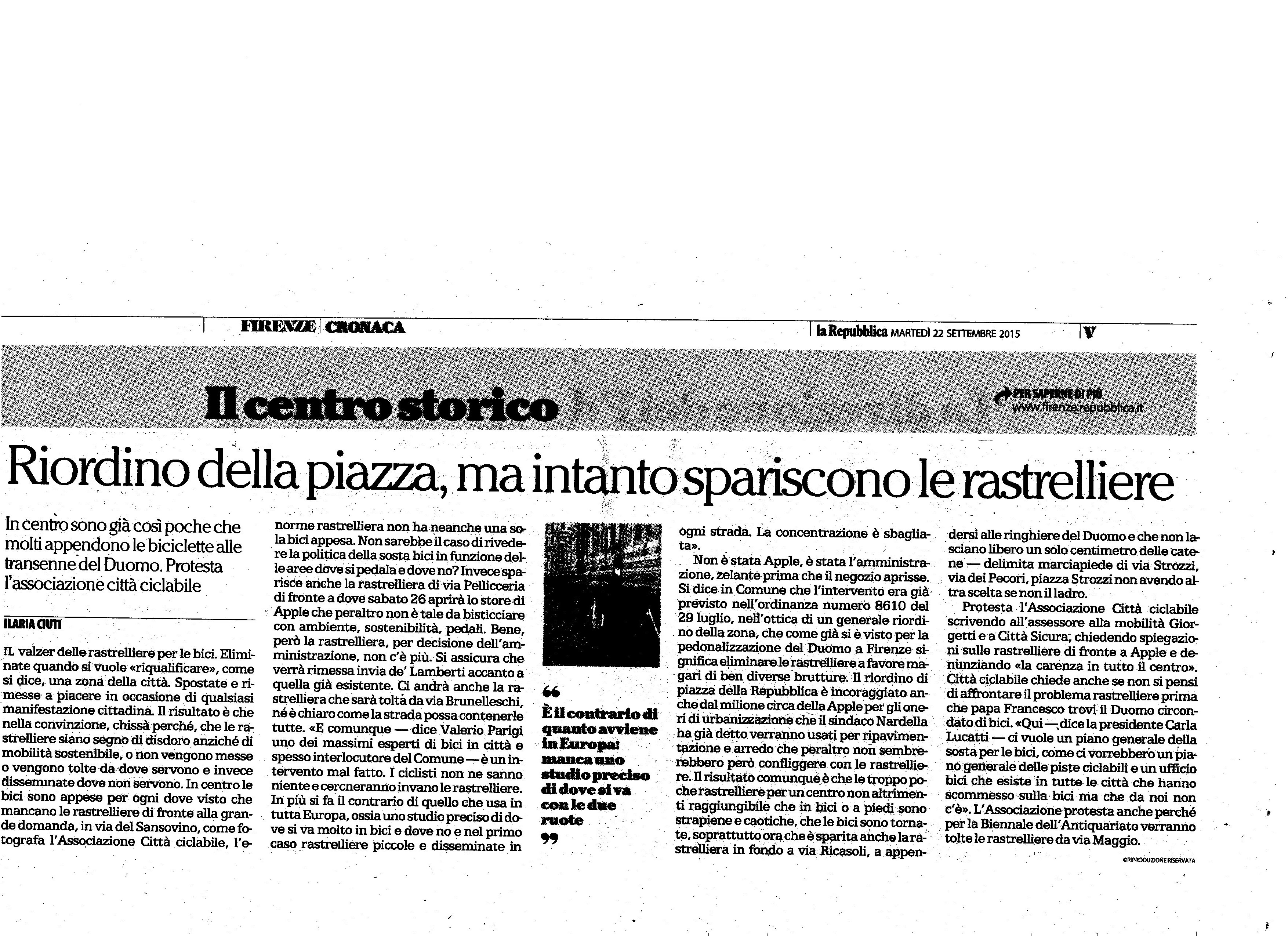 La Repubblica 22Sett.15