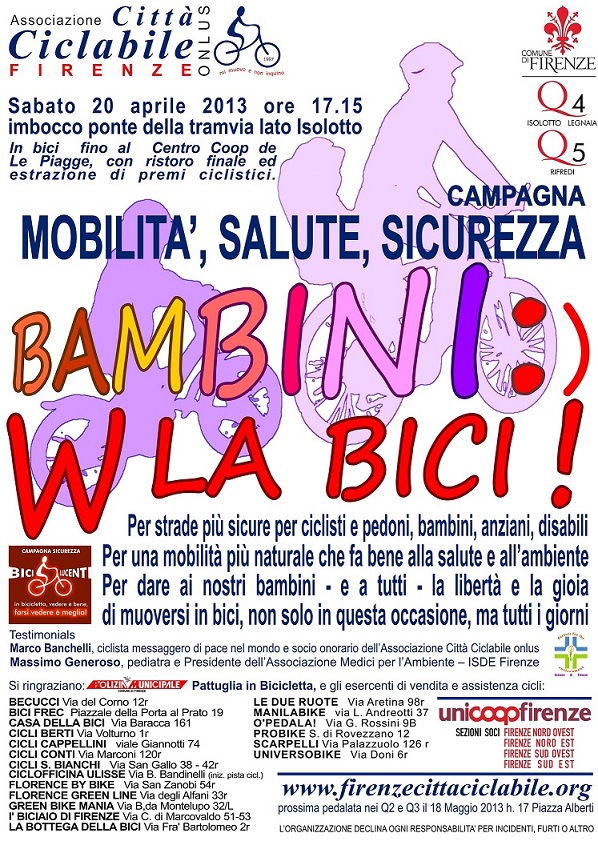 W LA BICI - Q4 e Q5 - Aprile 2013