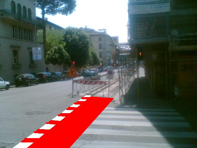 cantiere ciclabile Poliziano